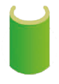U Type artificial grass