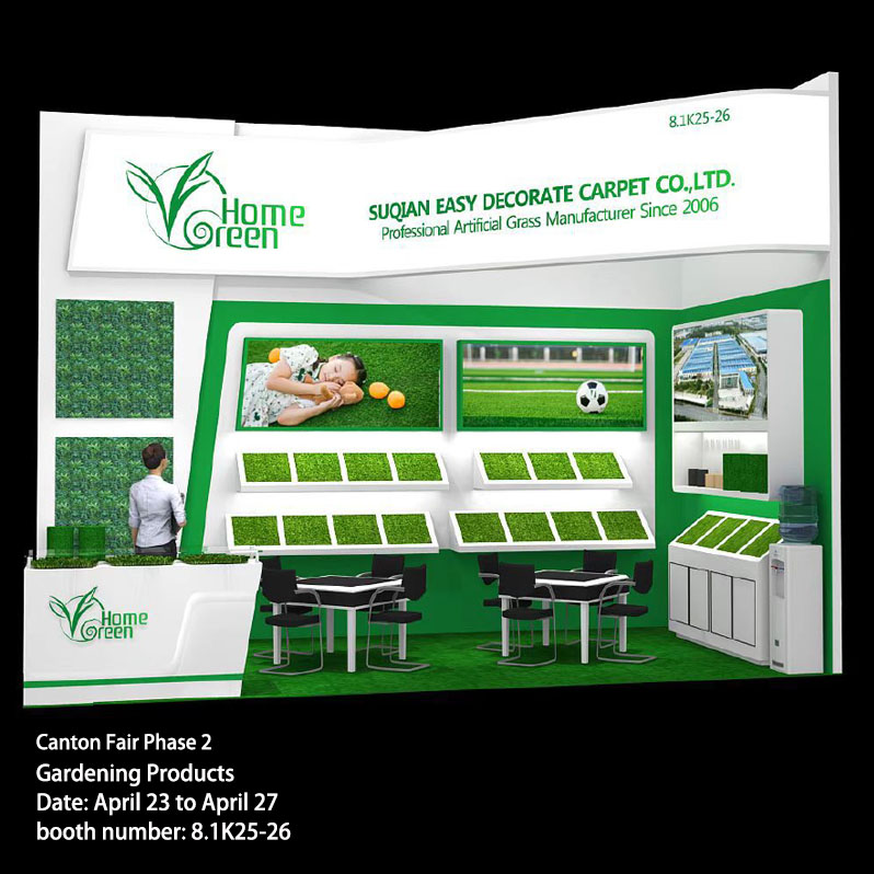 Discover the Best Artificial Grass at the 133th Canton Fair 