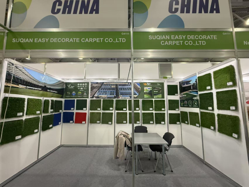 VICTURF Artificial Turf Wraps Up Mosbuild Exhibition Successfully: New Payment Options Boost Sino-Russian Trade