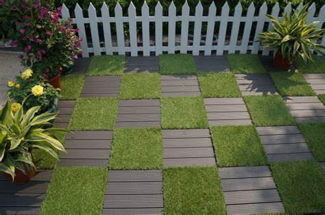 Interlocking Artificial Grass Tiles – Create Your Own Comfortable Oasis!
